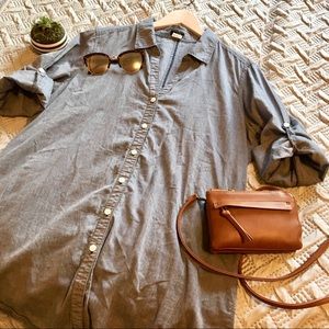 J Crew Chambray Button Down